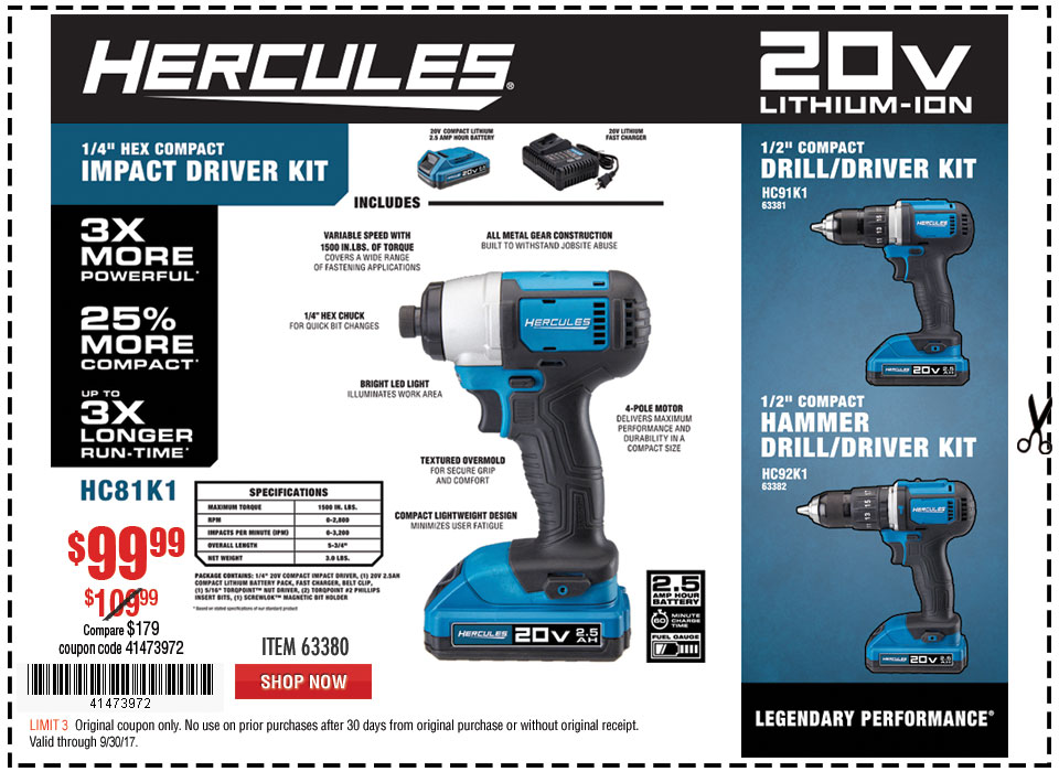 See What's New at Harbor Freight