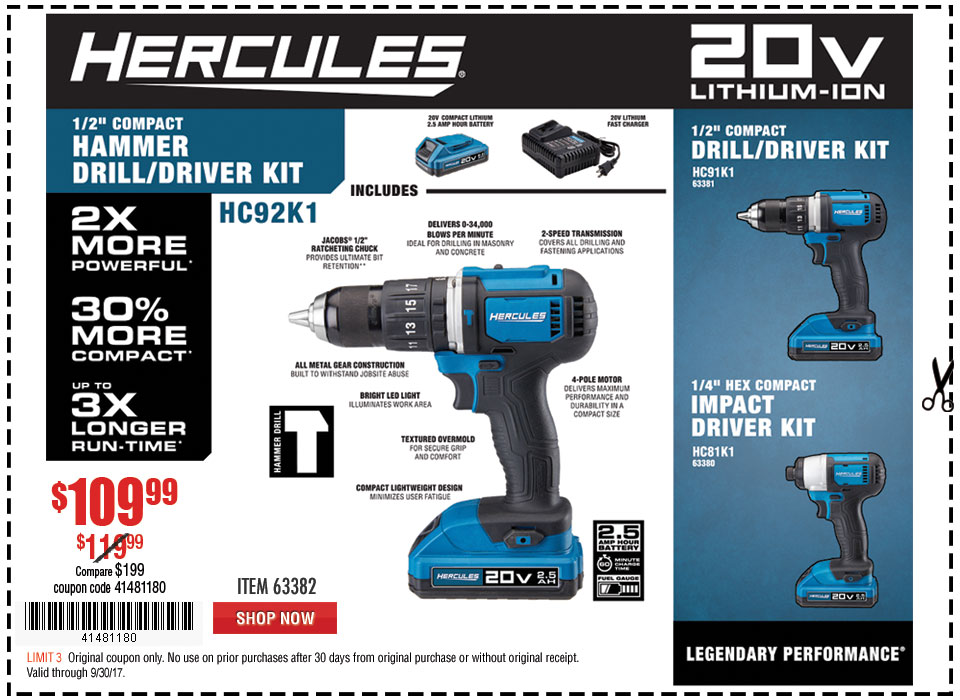 See What's New at Harbor Freight