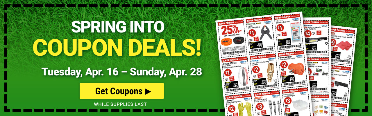 Coupons! Limited Time only Apr. 16 - Apr. 28