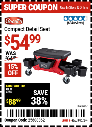Compact Detail Seat