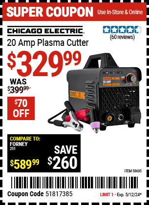 20 Amp Plasma Cutter