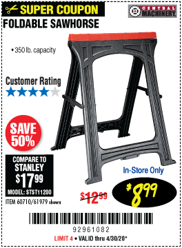 Savings Coupons at Harbor Freight Tools