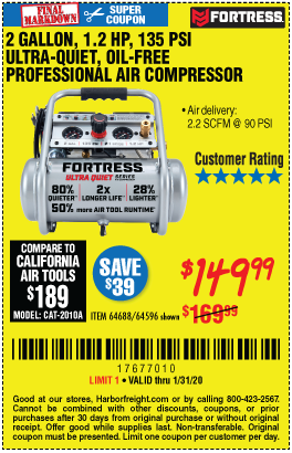 Savings Coupons At Harbor Freight Tools