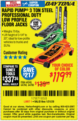 Savings Coupons At Harbor Freight Tools