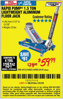 Savings Coupons At Harbor Freight Tools