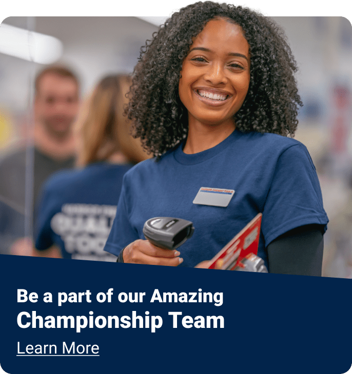 Be a part of our Amazing Championship Team - Learn More.