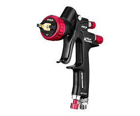 Professional HTE Gravity-Feed Air Spray Gun with Rear Fan Control