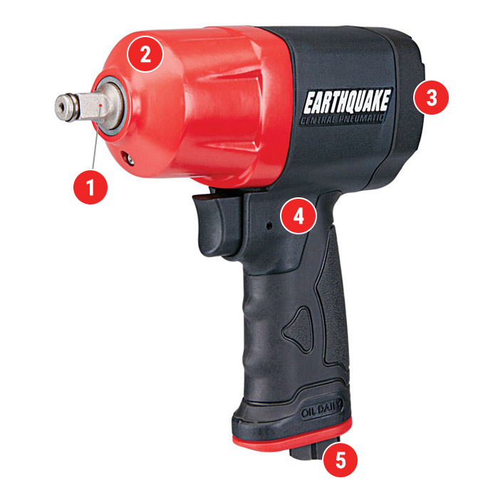 3/8 In. Composite Air Impact Wrench