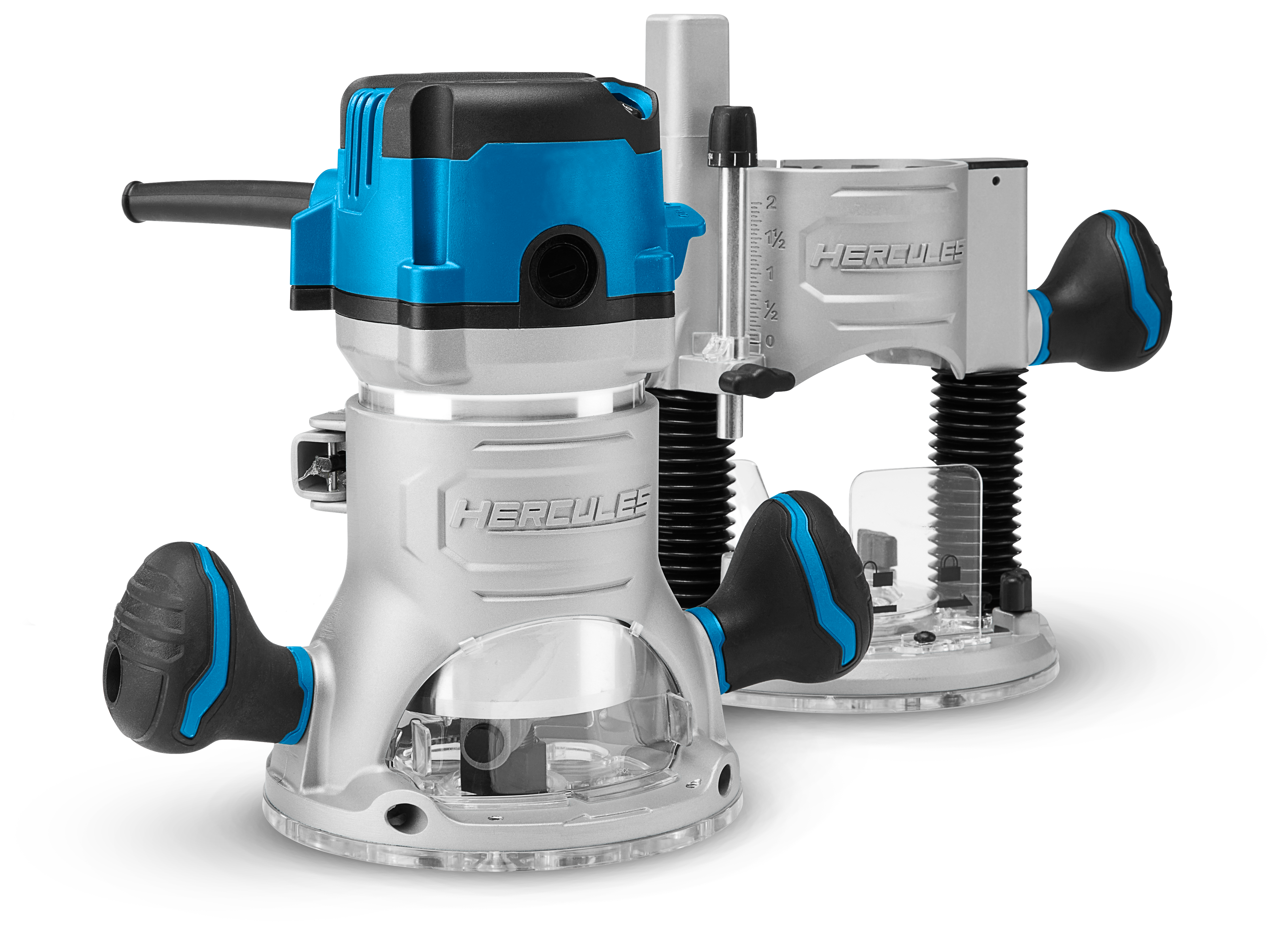 Hercules Variable-Speed Fixed And Plunge Base Router Kit