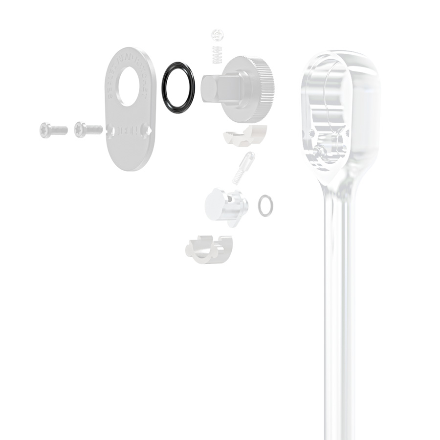 G2 1/2 in. Drive, 26 in. Long Locking Flex Ratchet with Comfort Grip