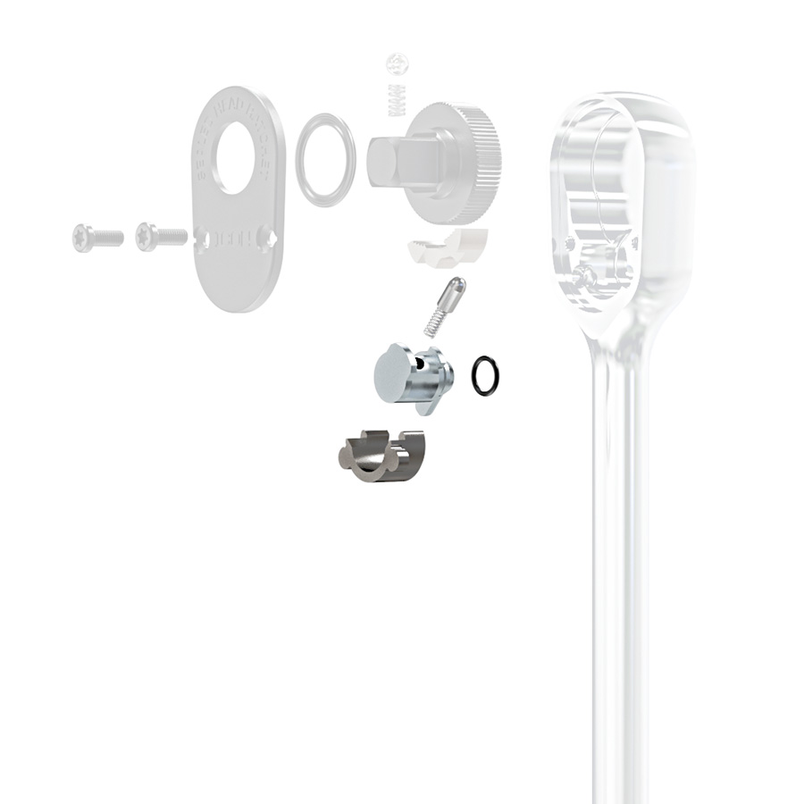 G2 1/2 in. Drive, 26 in. Long Locking Flex Ratchet with Comfort Grip