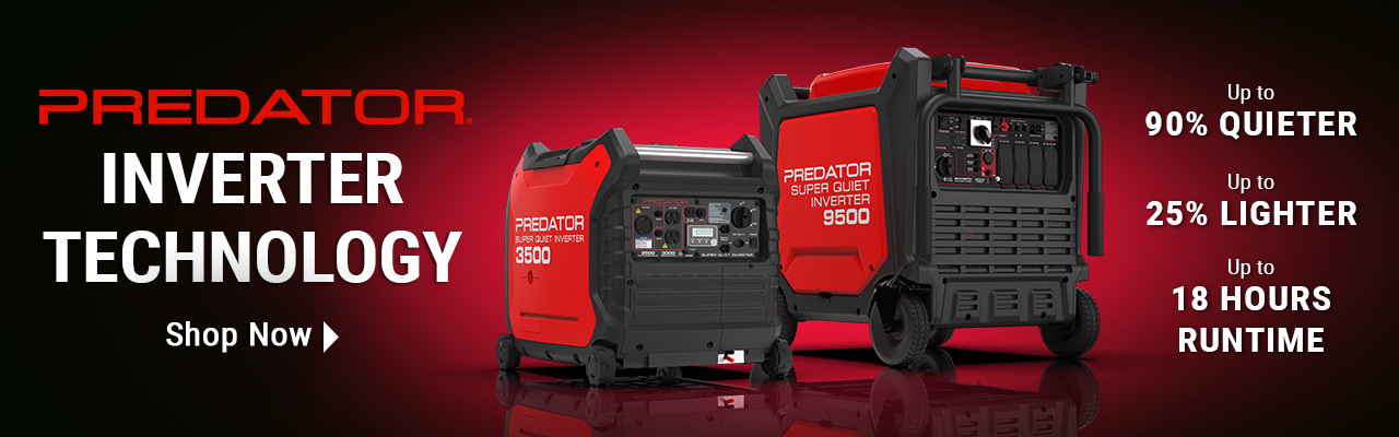 Predator Inverter Technology: Shop Now