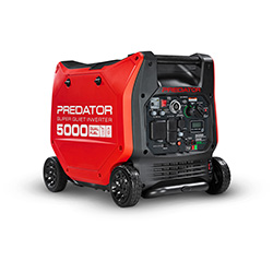Predator 5000 Watt Dual-Fuel Super Quiet Inverter Generator