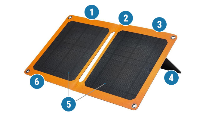 9 Watt Foldable Solar Panel