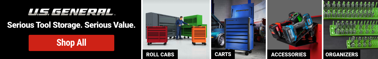 U.S. General - Bigger, Stronger, More Stable, Modular - Roll Cabs, Carts, Accessories and Organizers - Shop All