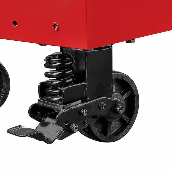 6 in. Shock Absorbing Casters Support up to 6,600 lbs.