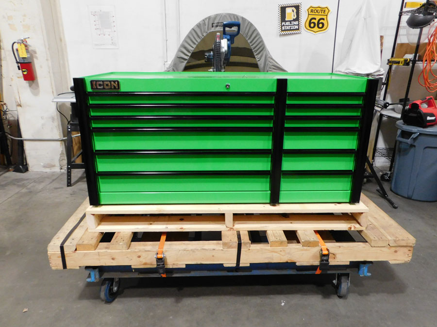 56 in. Professional Overhead Cabinet - Green 56 in. Professional Overhead Cabinet - Green