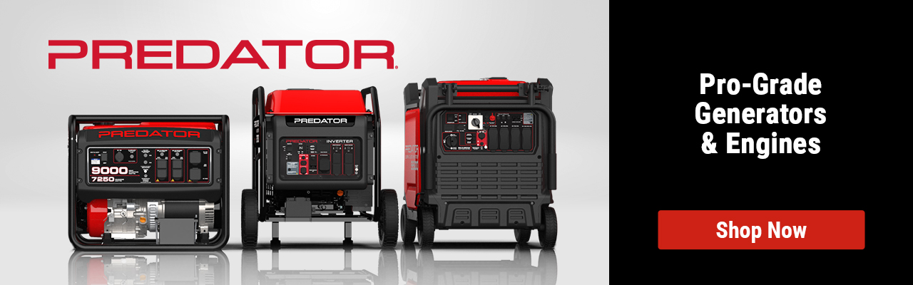Predator - Pro-Grade Generators & Engines - Shop Now