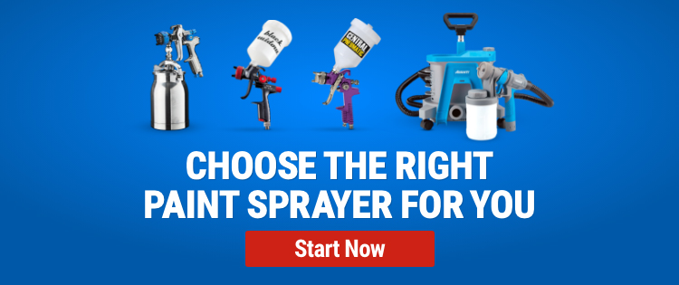 Choose the right paint sprayer for you.