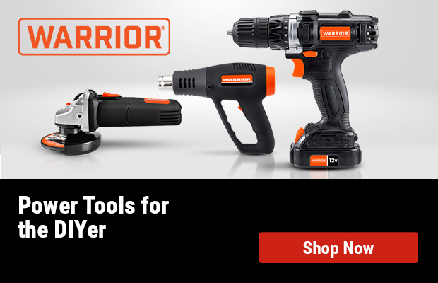 Warrior - Power Tools for the DIYer - Shop Now
