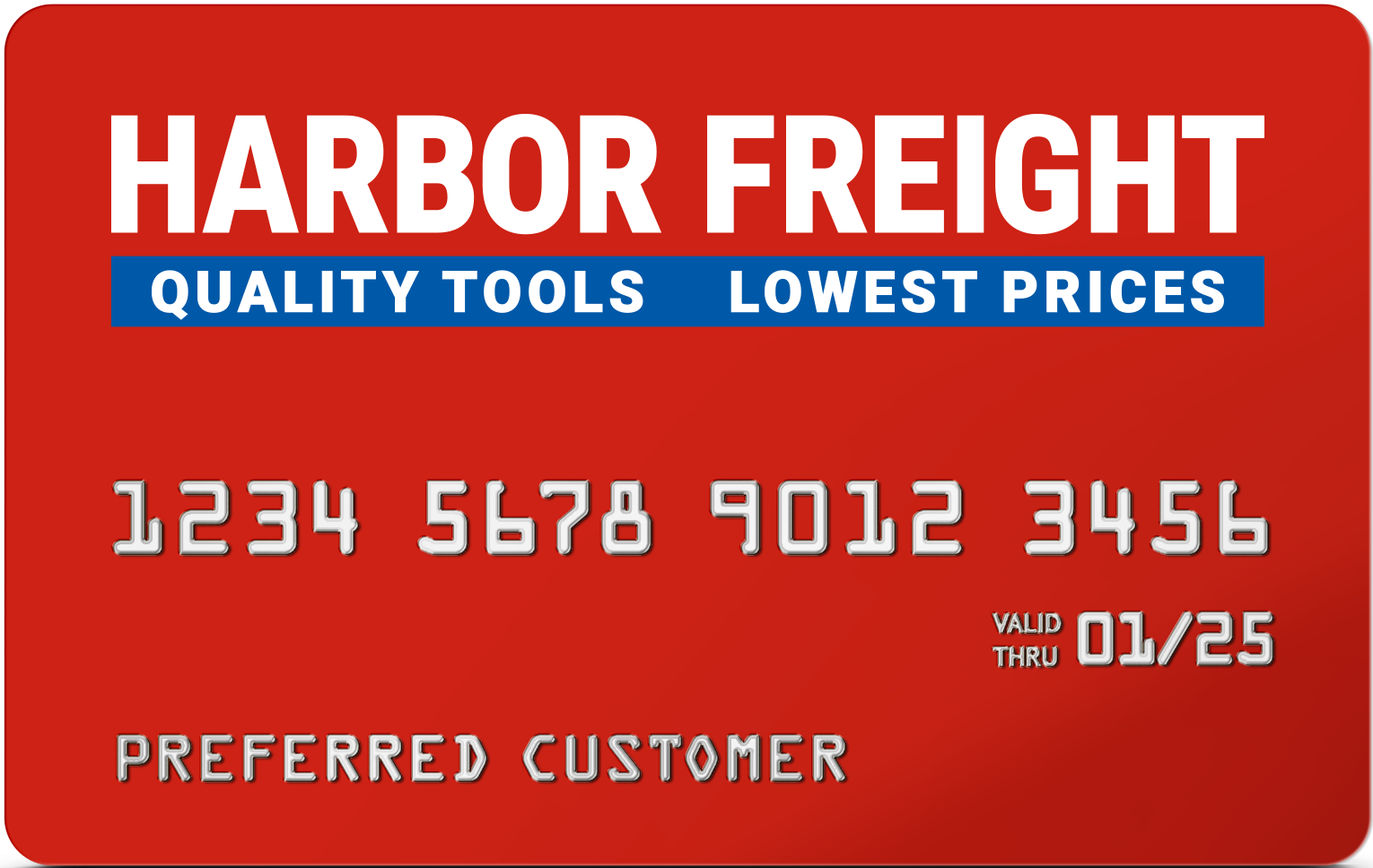 Harbor Freight Credit Card