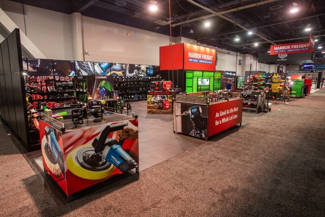 HARBOR FREIGHT TOOLS UNVEILS NEW FULLY CUSTOMIZABLE HAUL-MASTER TRAILER AT  SEMA - Harbor Freight Newsroom